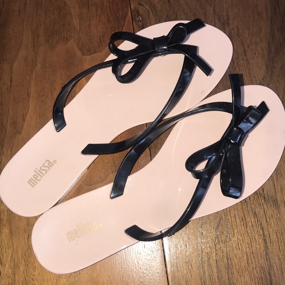 Melissa Rubber Flip Flops